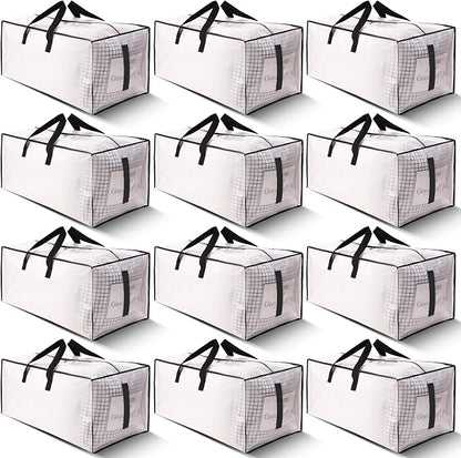 12 Pack Large Strong Moving Bags by HOMESURE