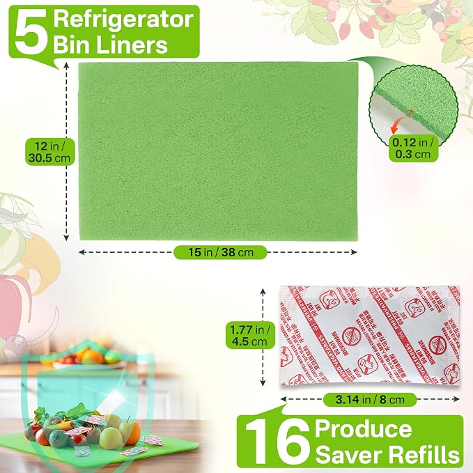 16 Pack Produce Saver Refill Kit - Image 6