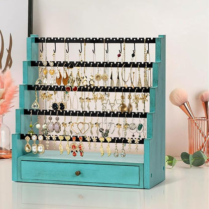 Pinzoveco Earring Organizer, 5 Layer Earring Holder Organizer - Image 6