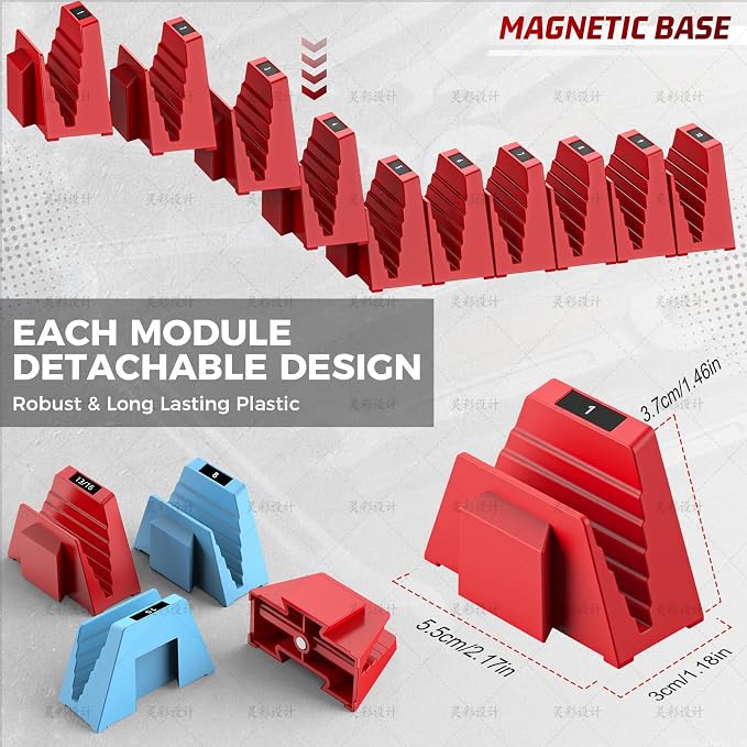 48PCS Magnetic Modular Wrench Organizers - Image 5