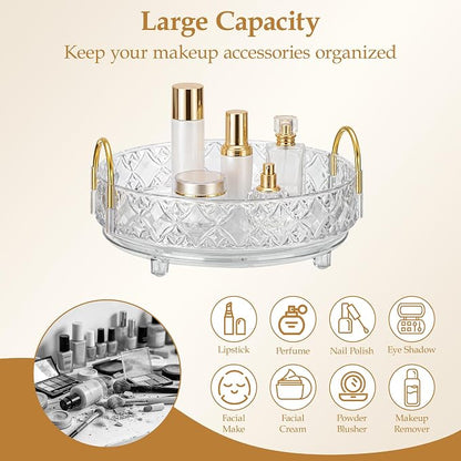 360 Rotating Makeup Organizer for Vanity, Adjustable Perfume Organizer for - Image 7