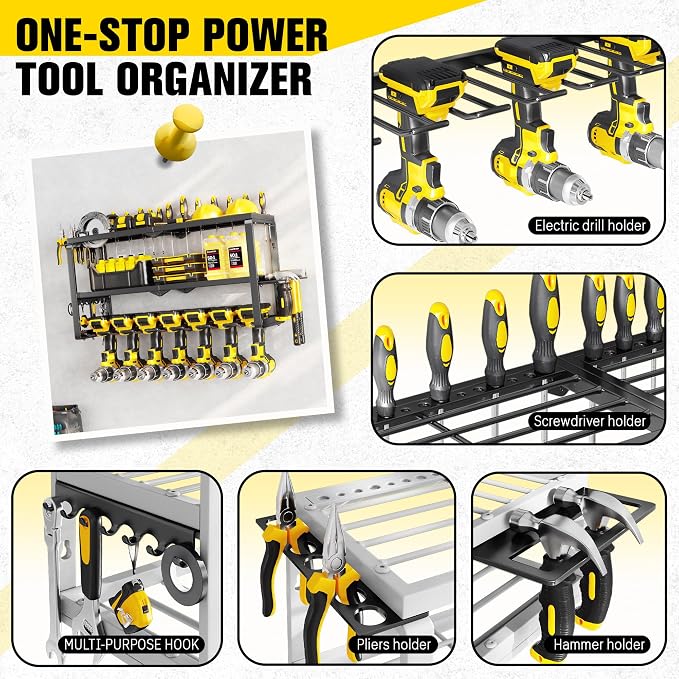 Power Tool Organizer Wall Mount - Image 4