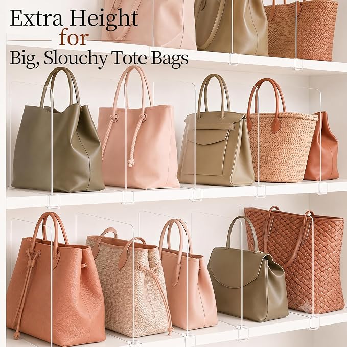 SortNStore Shelf Dividers Purse Organizer - Image 7
