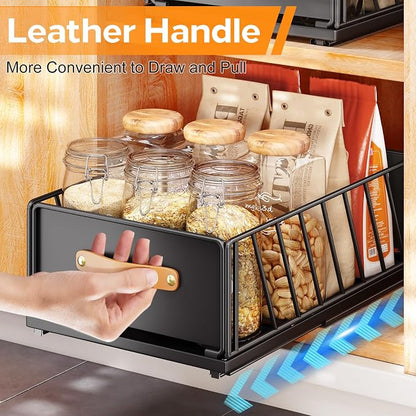 Pull out Cabinet Organizer, Heavy Duty Slide out Pantry Shelves Drawer Storage - Image 8