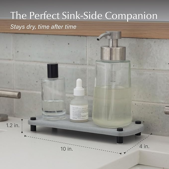 Dorai Home Stone Kitchen Sink Caddy - Image 4