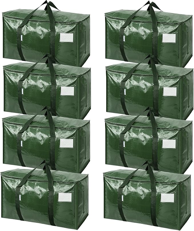 TICONN 8 Pack Extra Large Moving Bags Heavy Duty by TICONN