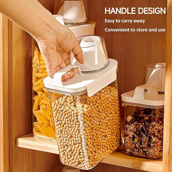 Cereal Container，Rice Storage Dispenser-Airtight Food Storage Organizers - Image 8