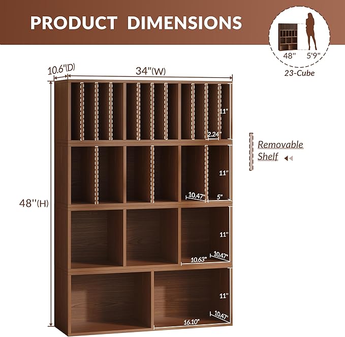 IOTXY DIY Modular Cube Bookcase - Image 3