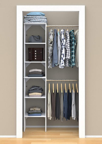 ClosetMaid SuiteSymphony Wood Closet Organizer Starter Kit - Image 6