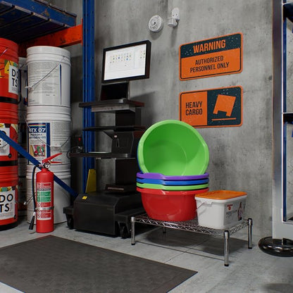 18" Deep x 30" Wide x 8" Height 1-Tier Wire Shelving Kit | NSF Commercial - Image 8