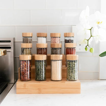 SAVVY & SORTED Glass Spice Jars - Image 2