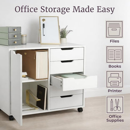 5 Drawer Office Storage Cabinet - Image 3
