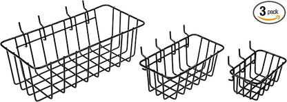 Dorman Hardware 4-9845 Assorted Pegboard Wire Basket Set by DormanProducts