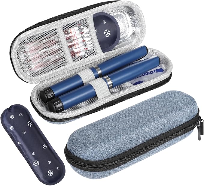 Insulin Cooler Travel Case Medication Diabetic Cooler by Unknown