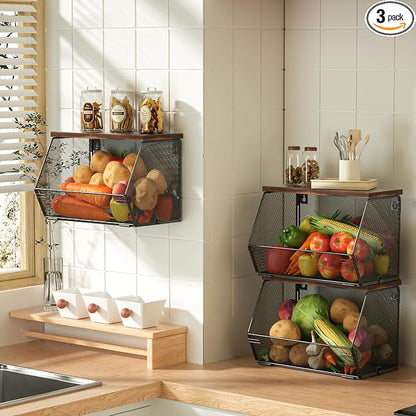 Litwaro Fruit Basket Wire Baskets by Litwaro