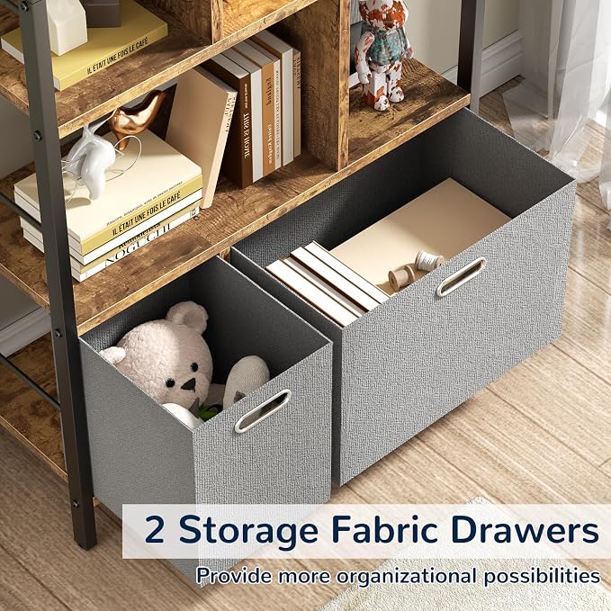 Armocity Bookshelf with Drawers - Image 7