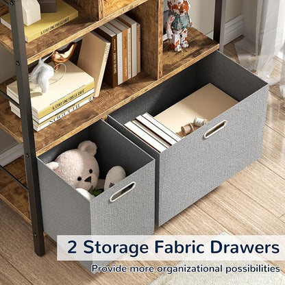 Armocity Bookshelf with Drawers - Image 7