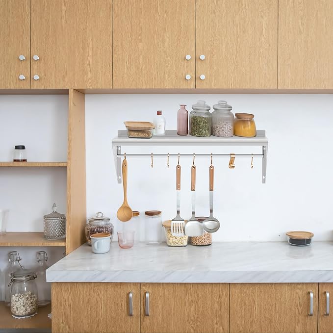 12''x24'' Wall Mounted Stainless Steel Shelf - Image 2