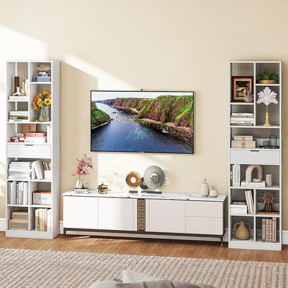 Tangkula 71” Tall Bookcase - Image 9