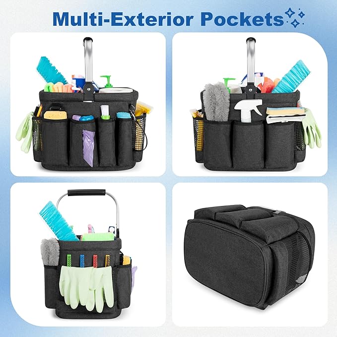 PGmoon Cleaning Caddy Organizer - Image 3