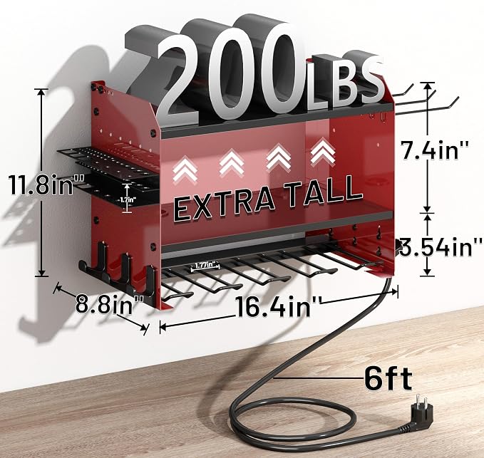 Power Tool Organizer Wall Mount - Image 2