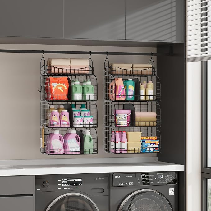 SWTYMIKI Hanging Closet Organizer Storage - Image 8