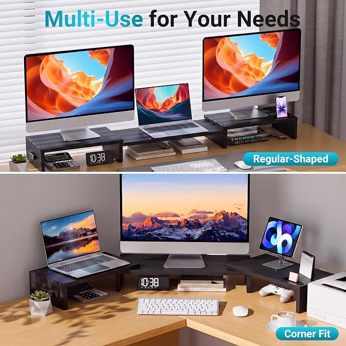BONTEC Triple Monitor Stand Riser - Image 7
