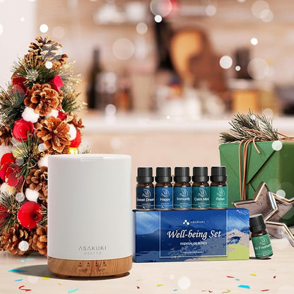 ASAKUKI Essential Oil Diffuser, Aromatherapy Cool Mist Home Humidifier - Image 8