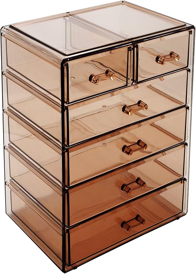 Sorbus Acrylic Clear Makeup Organizer - Image 8
