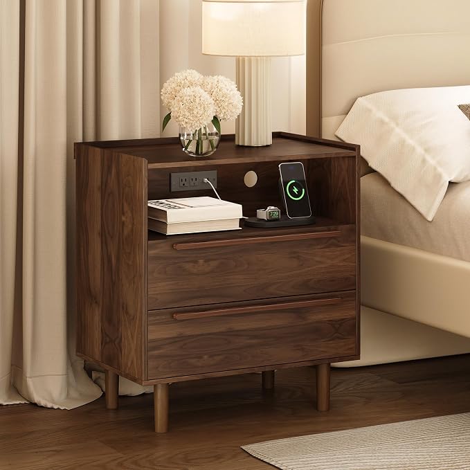 Mid-Century Modern Nightstand - Image 8