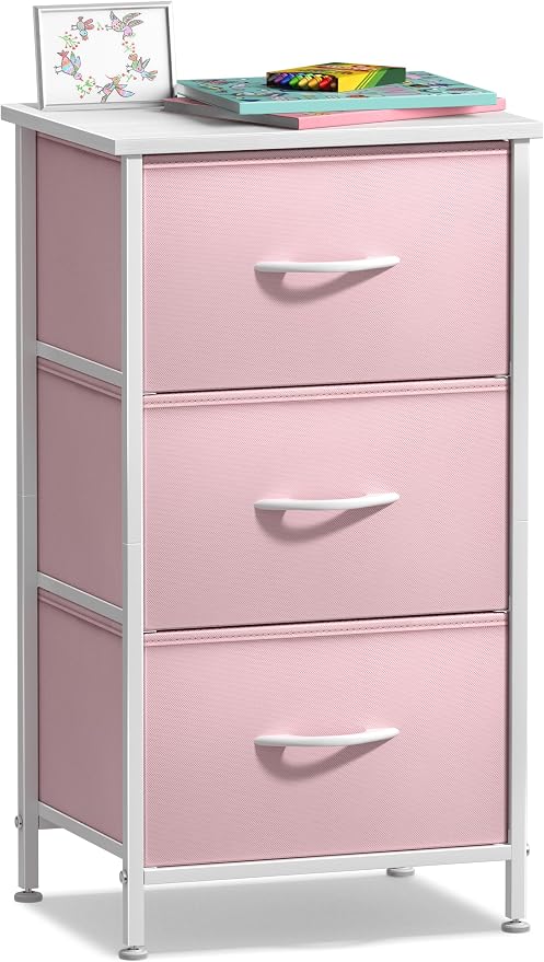 Sorbus Nightstand with 3 Drawers by Sorbus