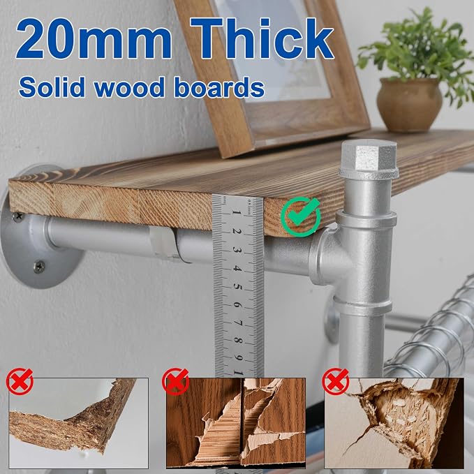 WEBI Wall Mounted Clothes Rack - Image 5