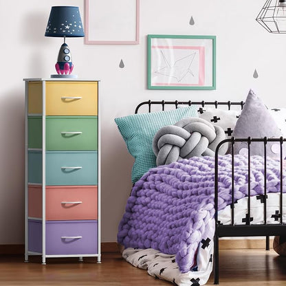 Sorbus Fabric Dresser for Kids Bedroom - Image 2