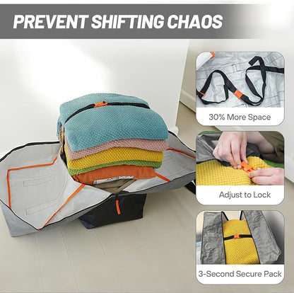 4 Pack Moving Bags Heavy Duty, Storage Bags - Image 4