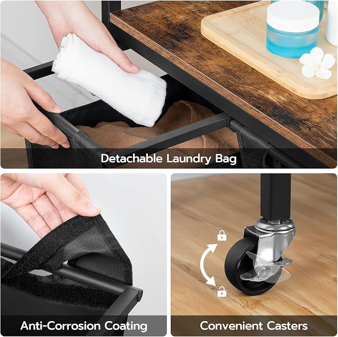 HOOBRO Laundry Sorter 4 Sections, Laundry Hamper - Image 4