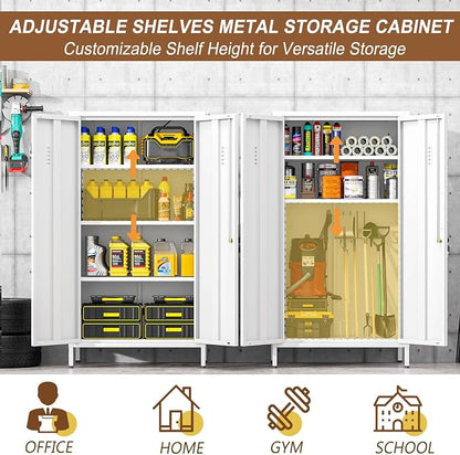 pozdeg 47.24" Metal Storage Locker - Image 7