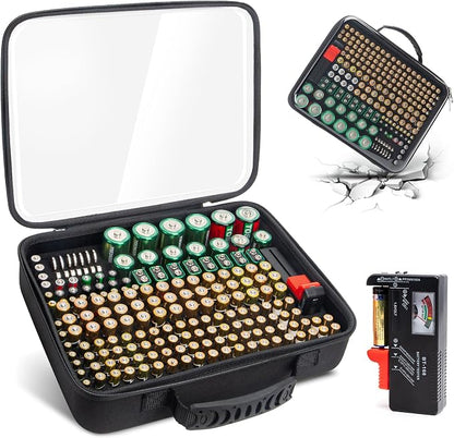 Battery Organizer Storage Case by Bjabtan