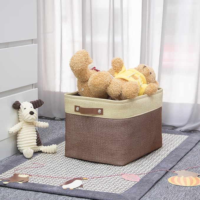 HNZIGE Large Fabric Storage Bins Canvas Baskets - Image 5