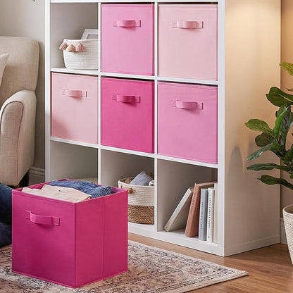 Cupic Cupid 13 Inch Storage Cube, Fabric Cube Storage Bin - Image 5