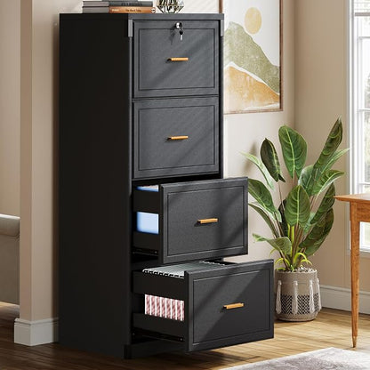 Tribesigns 4-Drawer File Cabinet by Tribesigns