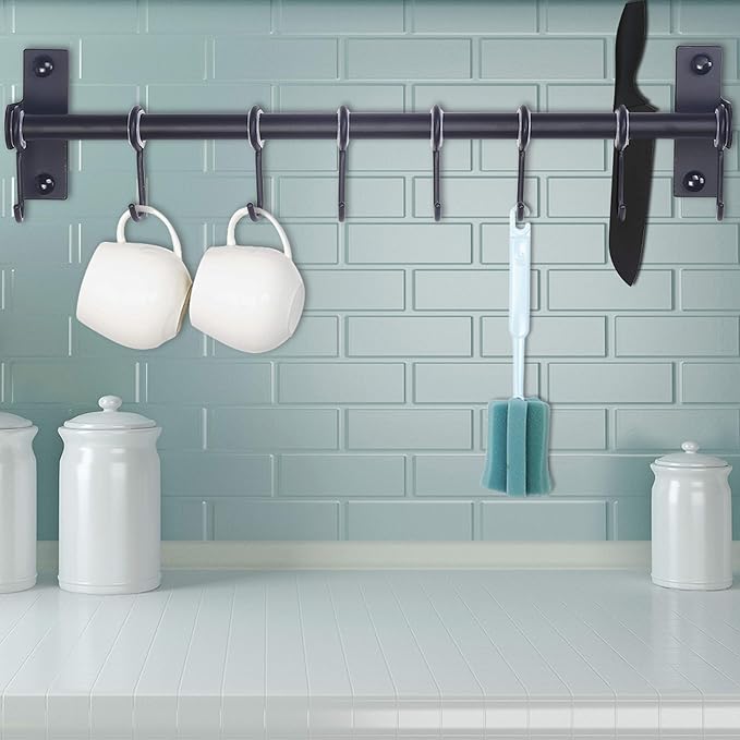 Dseap Pot Rack - Pots and Pans Hanging Rack Rail - Image 4