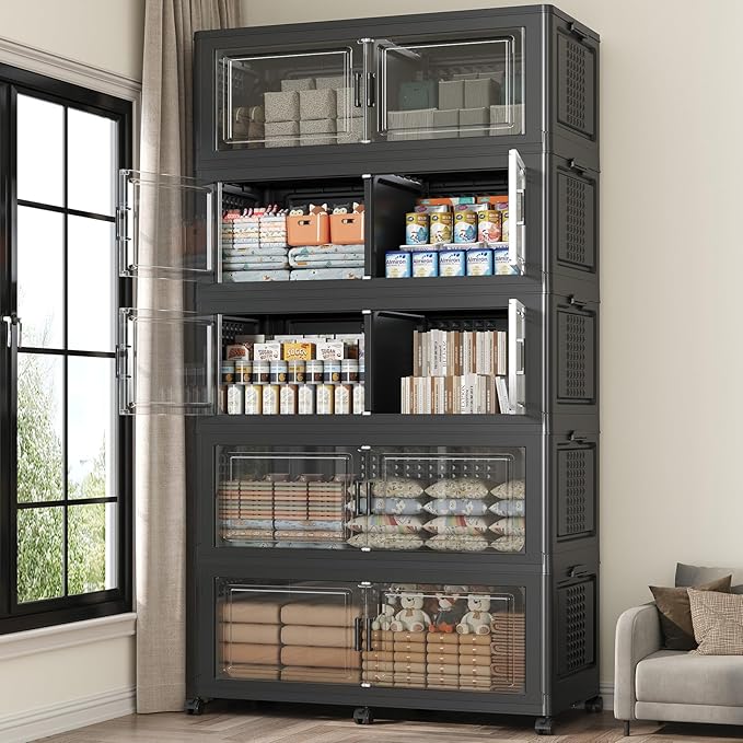 250Gal Stackable Storage Bins by KUYIGAME