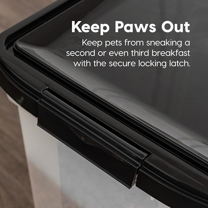 IRIS USA Airtight Dog Food Storage Container, WeatherPro, - Image 6