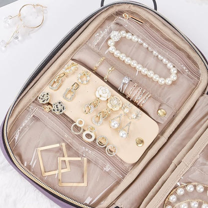NISHEL Travel Jewelry Case, Holiday Organizer - Image 5