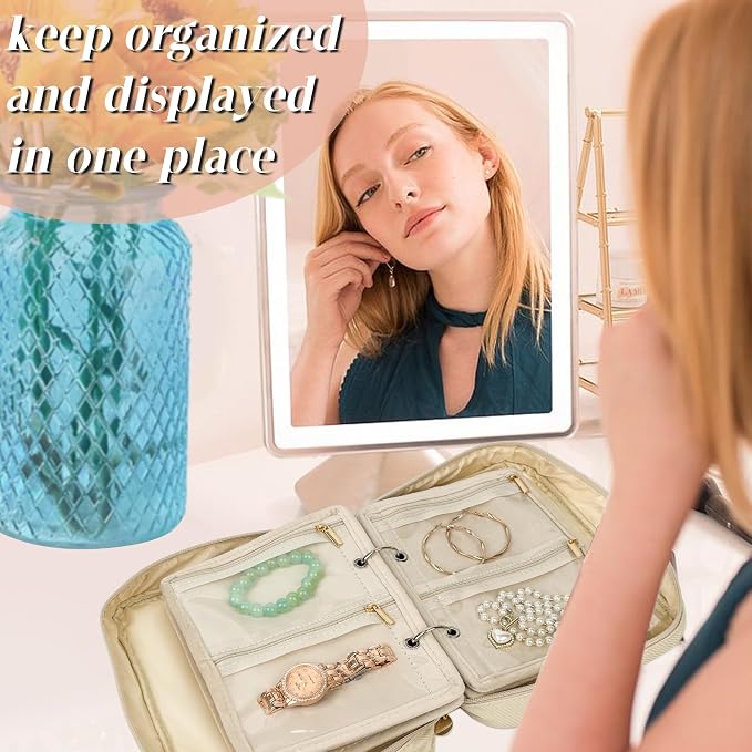Travel Jewelry Organizer Case, Jewelry Bags - Image 5