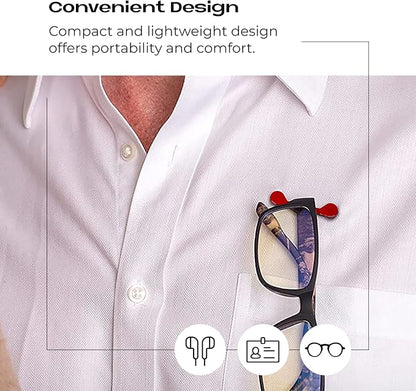 Readerest Magnetic Glasses Holder, Magnet Clip - Image 4