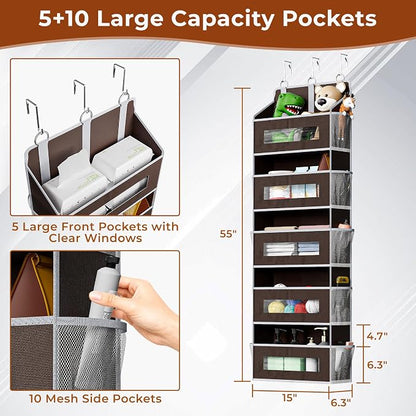 5 Tier Over The Door Organizer - Image 2