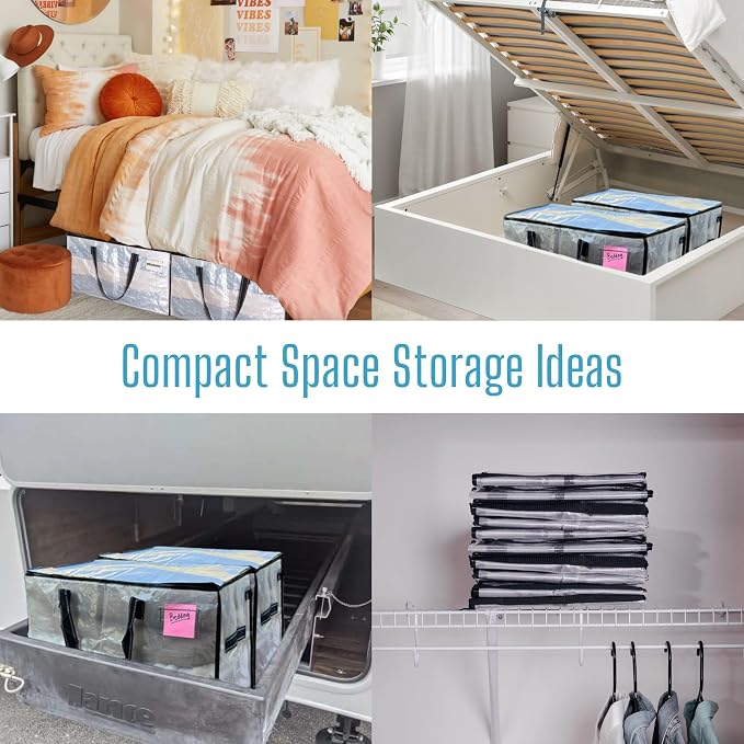 VENO 2 Pack Moving Bags, Comforter and Blanket Storage Bags - Image 6