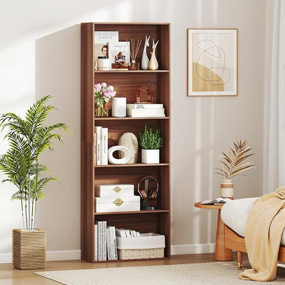 Giantex 5-Tier Bookshelf, Freestanding Bookcase - Image 8