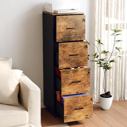 VINGLI 4 Drawer File Cabinet - Image 2